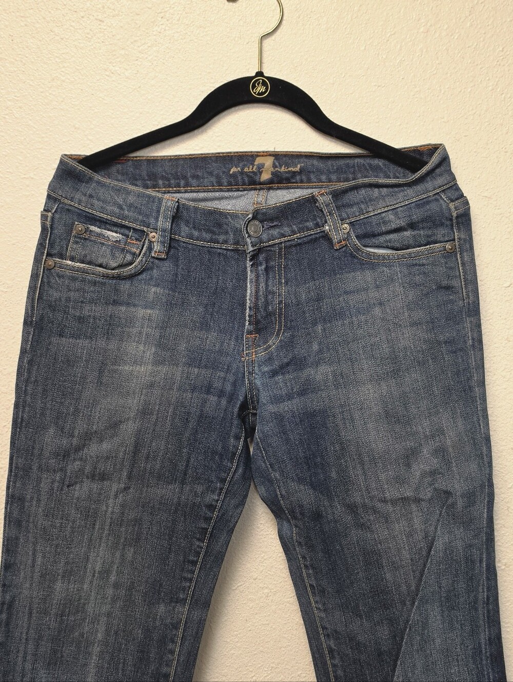 7FAM Distressed Jeans - Picture 4 of 8